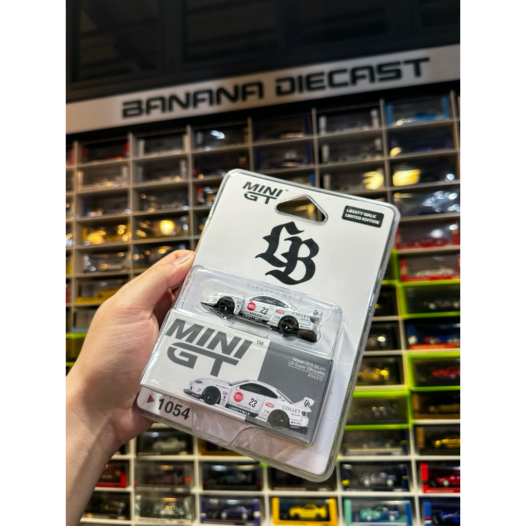 Jual MINI GT Nissan S15 Silvia LB-Super Silhouette ATHLETE White LBWK ...