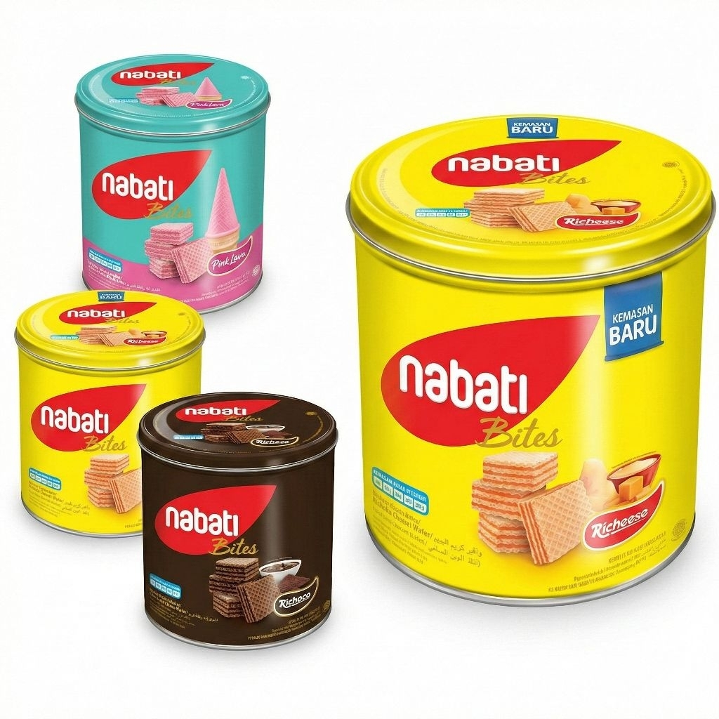 Jual Richeese Nabati Wafer Kaleng - Varian Rasa Keju & Cokelat Grosir ...