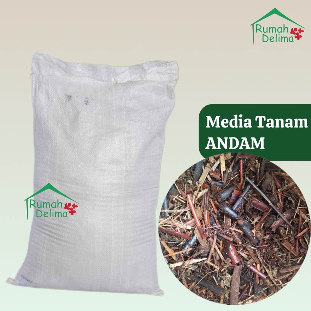 Media Tanam Andam Karungan 10 kg- Campuran  tanaman hias Aglonema, Monstera,Anggrek Porositas tinggi