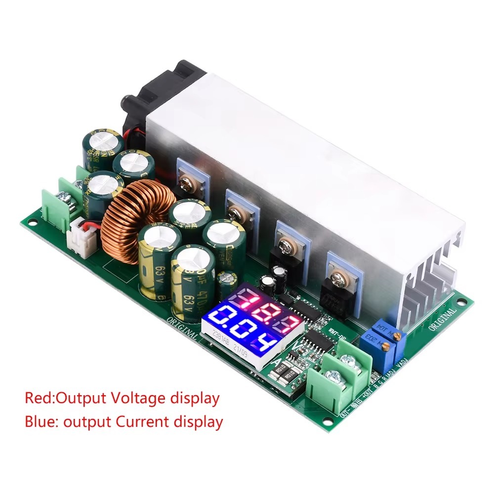 Jual Buck Converter 600W 20A DC-DC Step Down Adjustable Ampere/Voltage ...