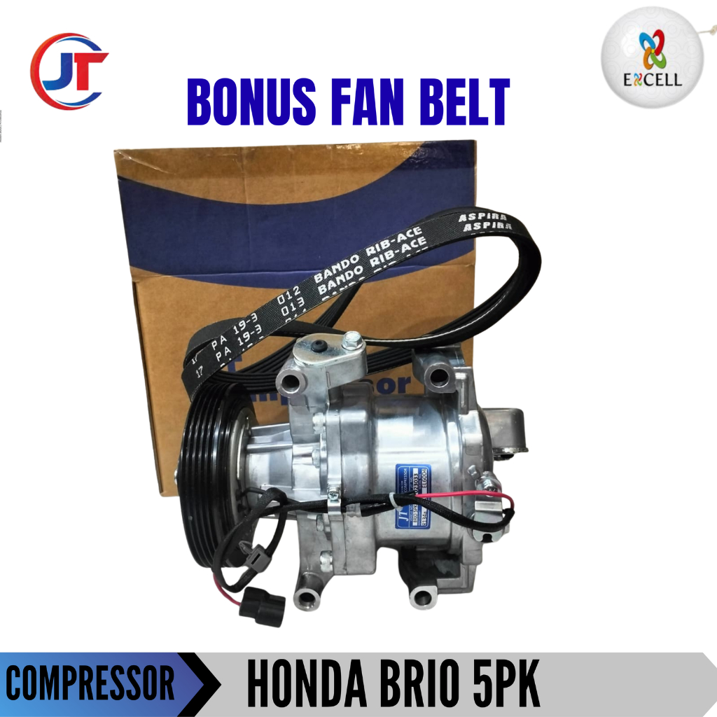 Jual Compressor Compresor Kompressor Kompresor Ac Mobil Honda Brio 1.2 ...