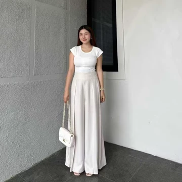 Lavie Pants Cullote Palazzo Highwaist Celana Panjang Wanita Celana Kantor Formal Casual Trendy