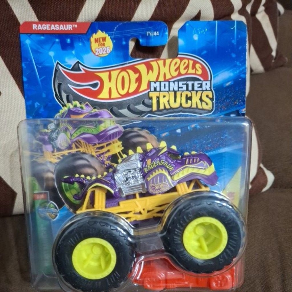 Jual rageasaur monster trucks hotwheels ungu | Shopee Indonesia