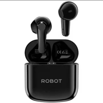 ROBOT T70NC TWS Airbuds Wireless Earbuds ANC ENC Bluetooth 5.4 Super Bass Garansi 12bulan
