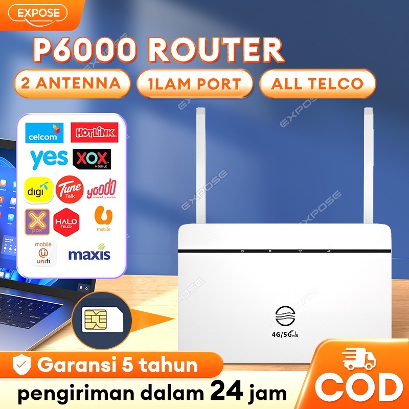 Modem 5G Router wifi Modem Unlimited WiFi SIM Card Router LTE Modem 300mbps Wireless Router WiFi 4G