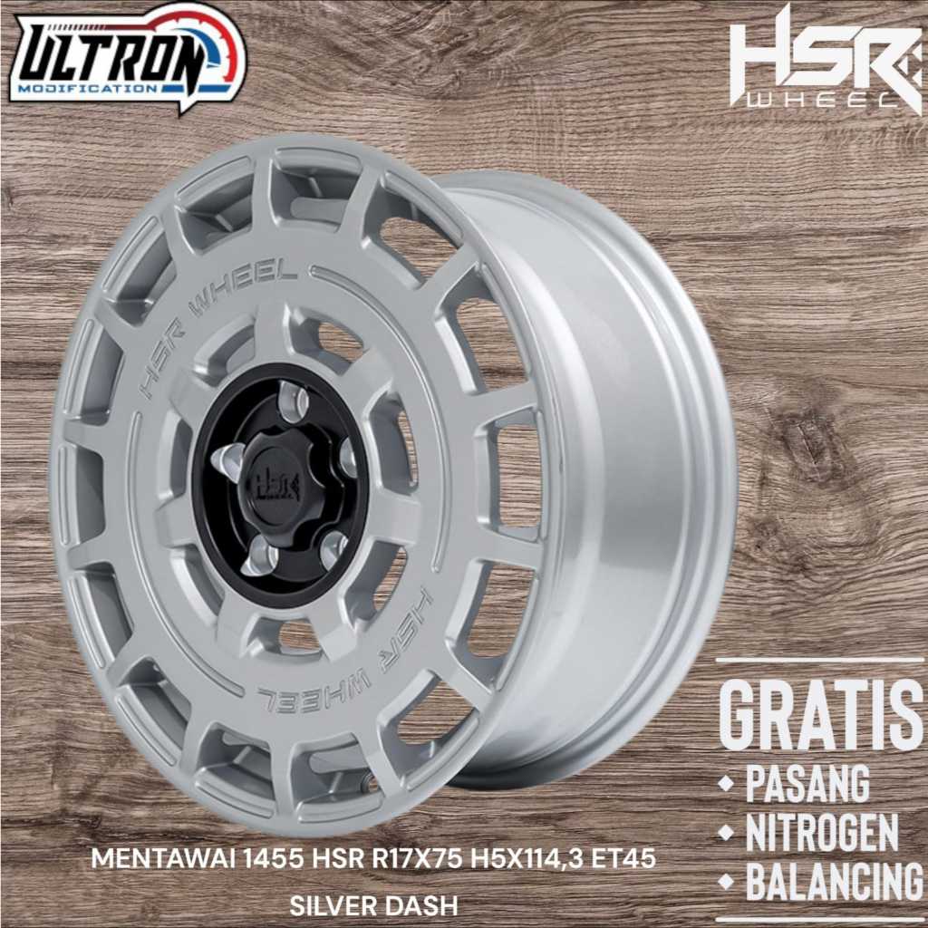 Jual Velg Mobil Rally Look Hsr Ring 17 Tipe Mentawai Pcd 5X114 Lebar 7 ...