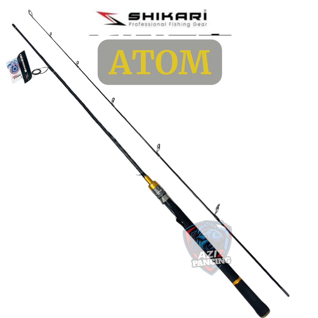 Jual Joran pancing spining Shikari Atom JS&Full eva | Shopee Indonesia