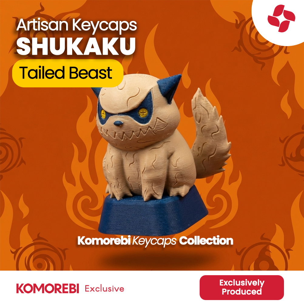 Jual Artisan Keycaps Naruto Bijuu Kurama Shukaku Mechanical Keyboard ...