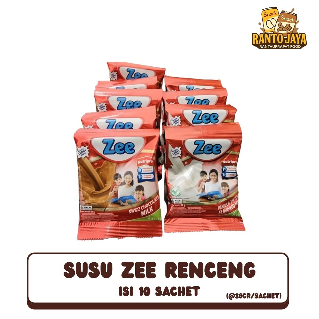Jual Susu Zee Renceng Isi 10 Sachet Pertumbuhan Anak | Shopee Indonesia