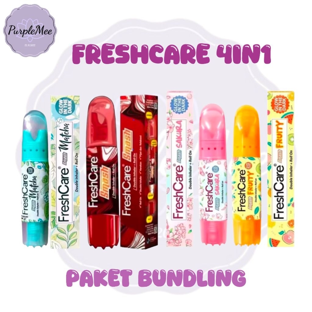 Jual Paket Bundling - FreshCare SAKURA Aromatheraphy Double Inhaler ...