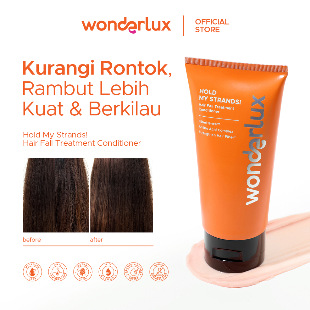 Jual Wonderlux Hold My Strands! Hair Fall Treatment Conditioner 160ml ...