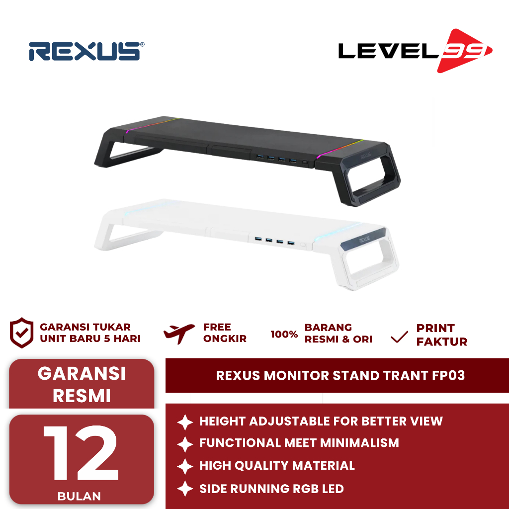 Jual Rexus Monitor Stand Trant Fp03 | Shopee Indonesia