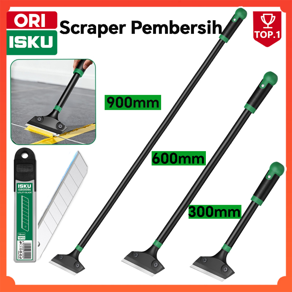 Jual ISKU Kape Cat Pengikis Alat pengerok Cat Panjang Scraper Pembersih ...