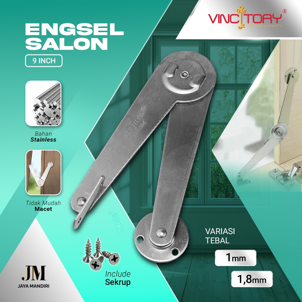 Vincitory Engsel Jendela Stainless SUS 304 Engsel Salon Penahan Jendela 2012 2013