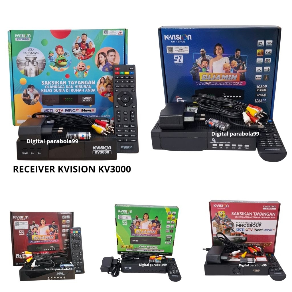 Jual Receiver Kvision Untuk Parabola | Shopee Indonesia