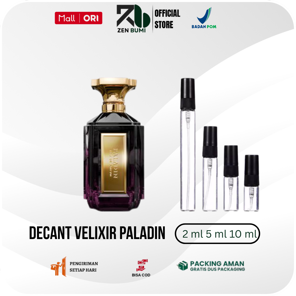 Jual Decant Parfum Velixir Paladin 2ml, 5ml Dan 10ml Eau De Parfum ...