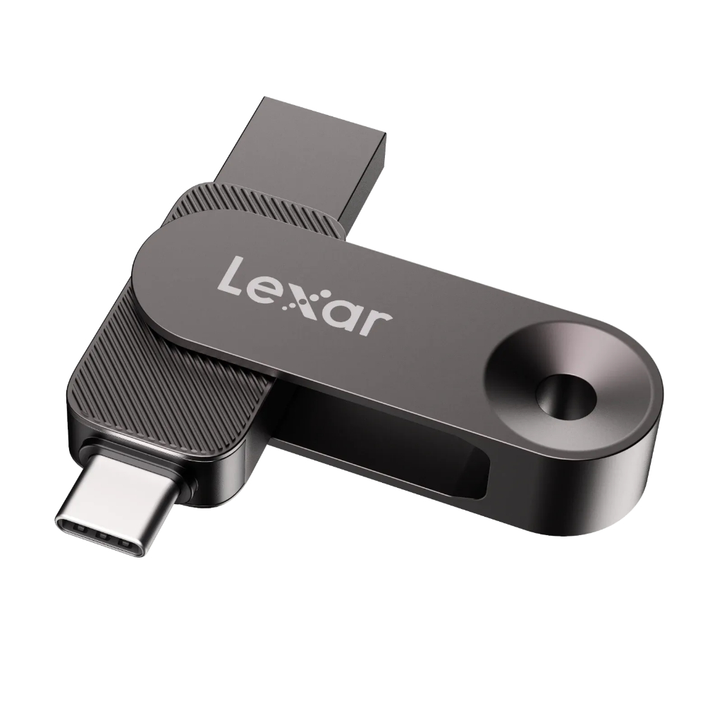 Jual Lexar JumpDrive Solid State Dual Drive SSD OTG D500 USB Flashdisk ...