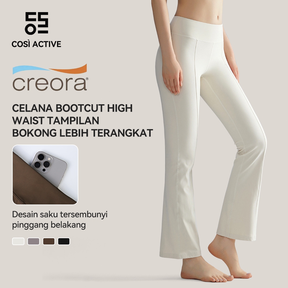COSI ACTIVE CREORA® Celana olahraga wanita Celana lurus…