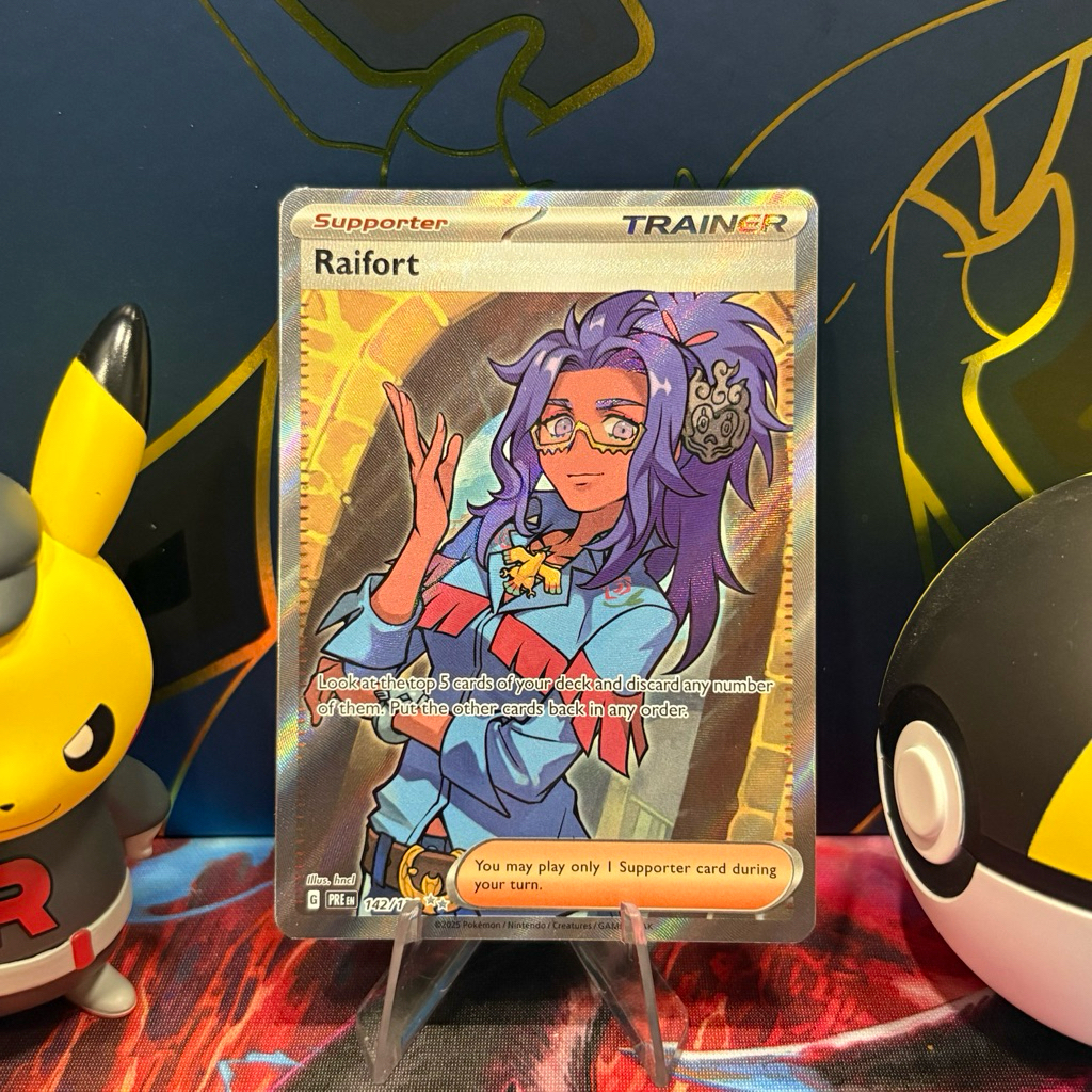 Jual Raifort 142/131 ENG - UR Trainer - Prismatic Evolutions - Pokemon TCG  | Shopee Indonesia