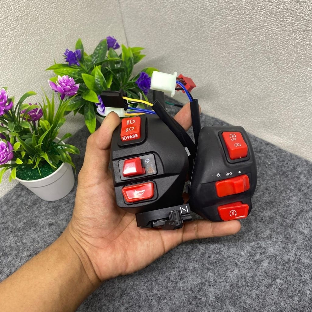 Jual Saklar Set Mio Aerox Vietnam Kanan - Kiri Komplit Engine Plus ...