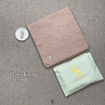 Tuscany Official Paris Jepang Eyelash Kerudung Square Jilbab Hijab Segi Empat