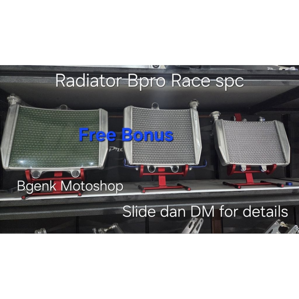 Jual radiator bpro Gen2 Gen3 spc ninja rr r ss gtr mx king vixion gtr ...