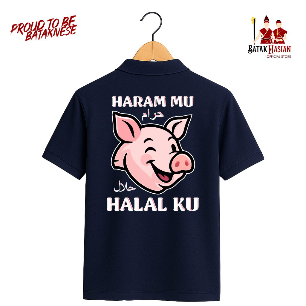 Jual HARAMMU HALALKU [KAOS POLO / KAOS BERKERAH] - Kaos Batak – Bahan ...