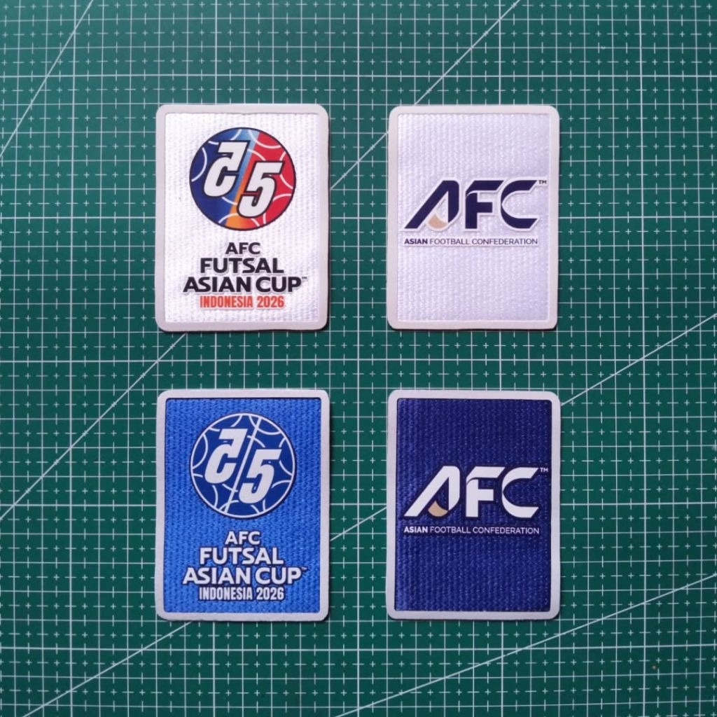 Jual Patch Badge AFC Futsal Asian Cup 2026 Indonesia Remake High ...