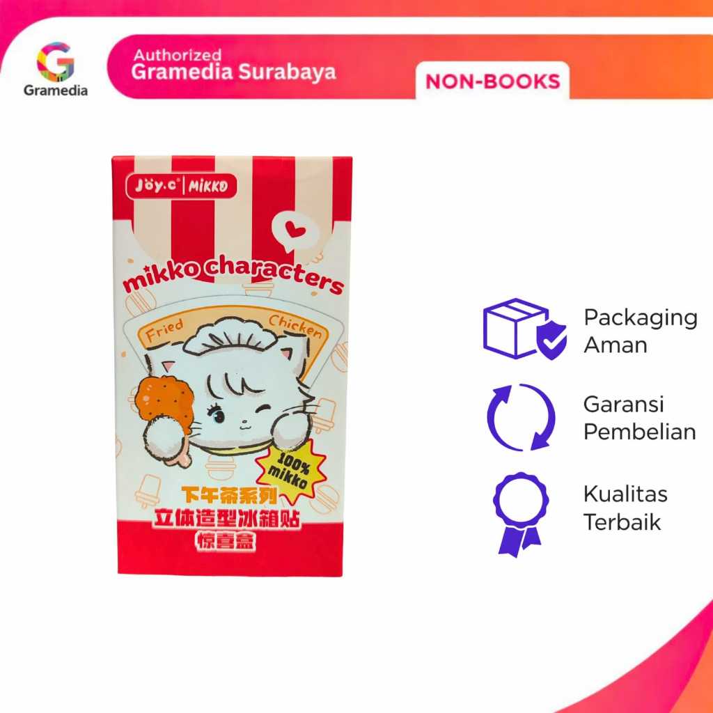 Jual Gramedia Surabaya - KUKIKO MIKKO SURPRISE BOX REFRIGERATOR MAGNETS ...