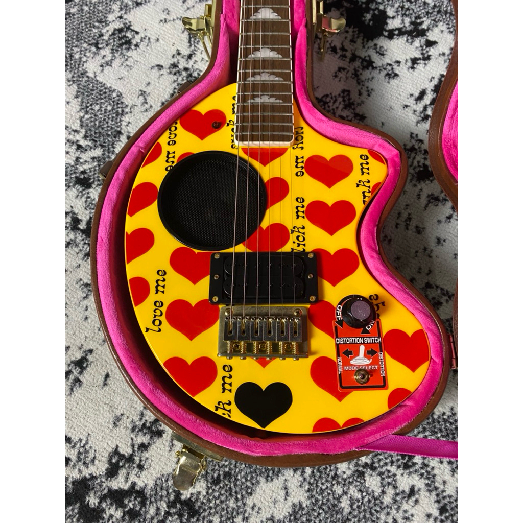 Jual Fernandes Zo-3 Yellow Heart Hide X Japan Signature Made in