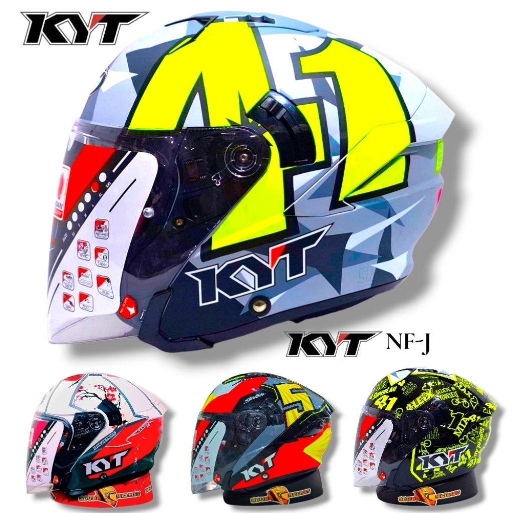 Jual KYT NFJ Terlengkap & Harga Terbaru Agustus 2026 | Shopee Indonesia