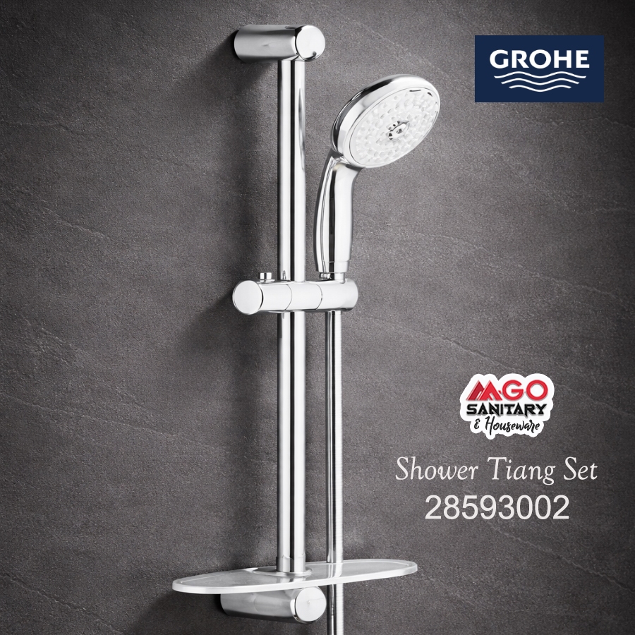 Jual GROHE New Tempesta Shower rail set / Shower Tiang Set Premium ...