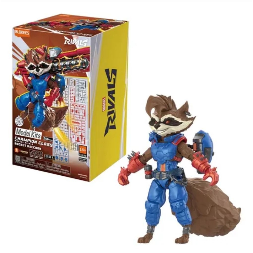 Jual Blokees Marvel Champion Class Rocket Racoon | Shopee Indonesia
