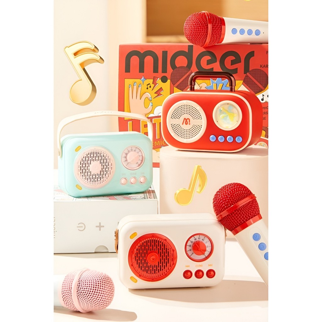 Jual Mideer 4 in 1 Microphone Mainan Edukasi Anak Mic Karaoke Anak Lets ...
