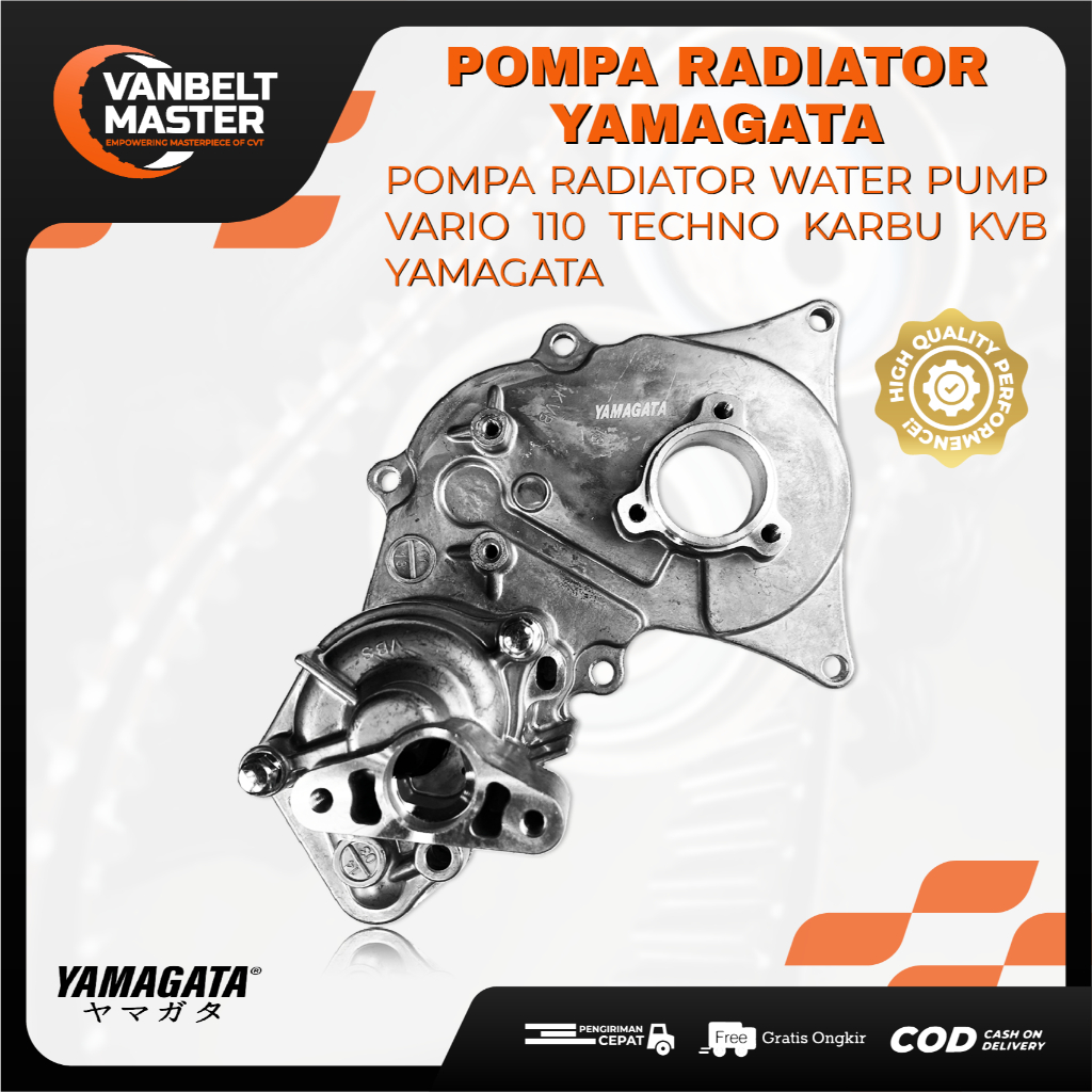 Jual Yamagata Water Pump Pompa Air Radiator Assy Vario 110 Techno Karbu ...