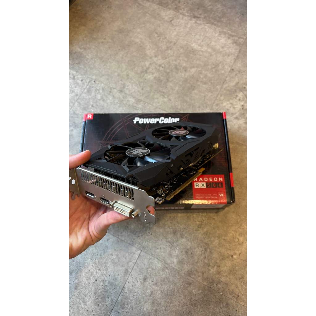 Jual POWERCOLOR RADEON RX 580 RED DRAGON 8GB GDDR5 AMD VGA / RX580 ...
