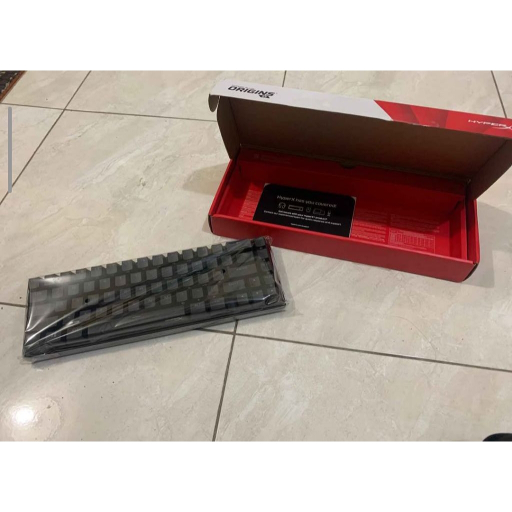 Jual (BNOB) HyperX Alloy Origins 65 Red Switch (Linear) - Mechanical ...