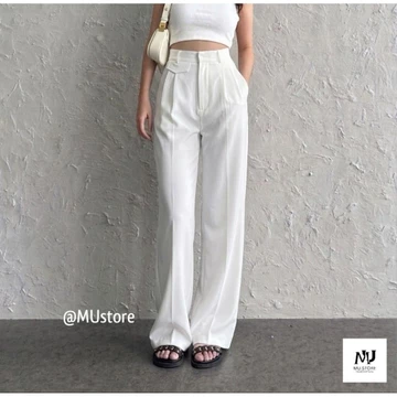 ORO PANTS Highwaist Pants Losepants Trousers Celana Panjang Wanita Kulot Anti Kusut