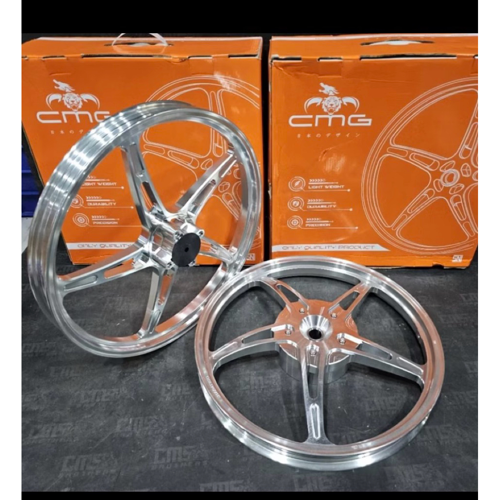 Jual VELG VELAG CMG MG 500 BINTANG LAUT RING 17 140/160 CHROME VARIO ...