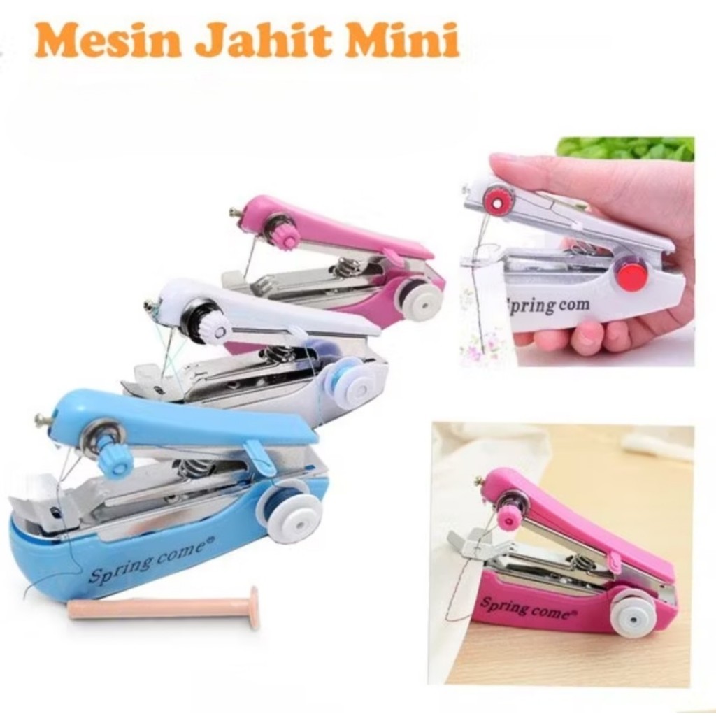 Jual Mesin Jahit Mini Portable | Alat Jahit Tangan Manual Praktis ...