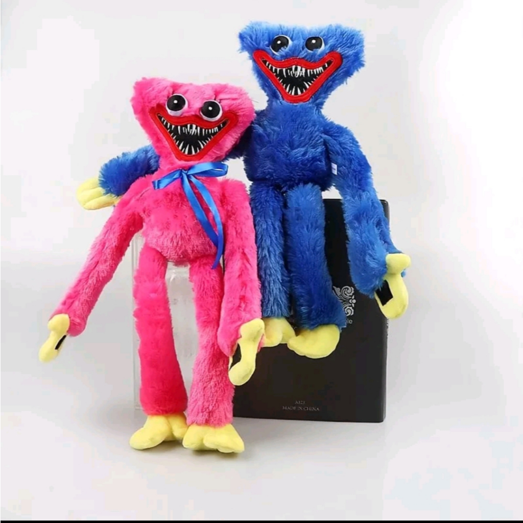 Jual Boneka Huggy Wuggy ( Hagi Wagi ) 40 cm Stuffed Plus Game Poppy ...