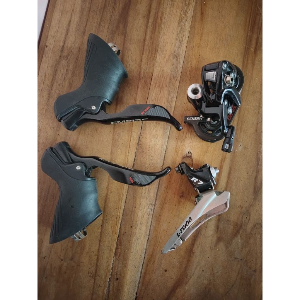 Jual mini groupset brifter rd sensah empire 11 speed alloy | Shopee ...