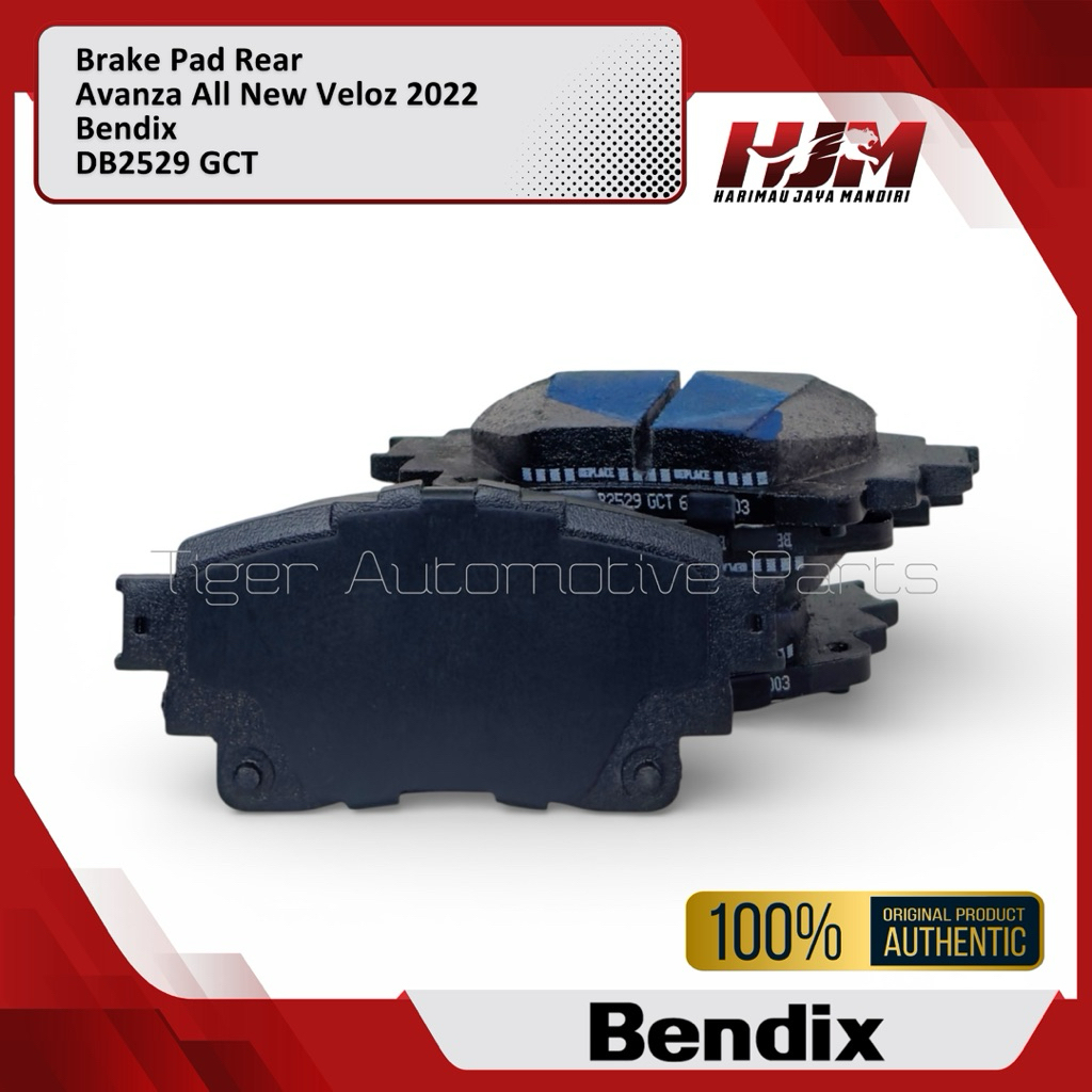 Bendix DB-1481 GCT Kampas Rem Depan Brake Pad CRV 02-06 Civic 17