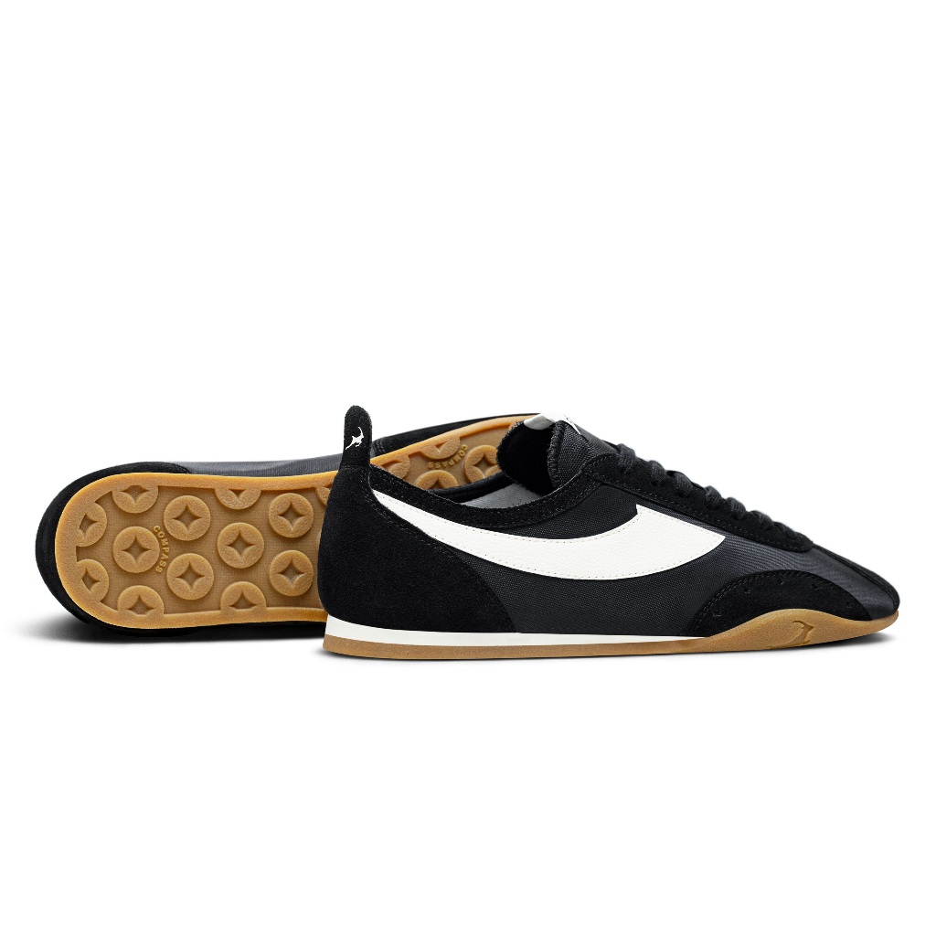 Jual Sepatu Compass Legasi Black White | Shopee Indonesia