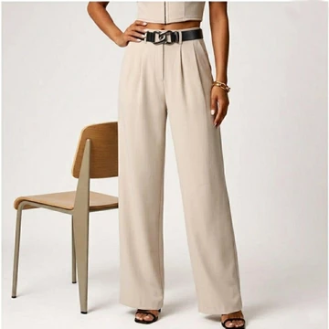 CAROSEL Essie Pants Highwaisted Cullote Inesa Premium Celana Kulot Kerja Wanita
