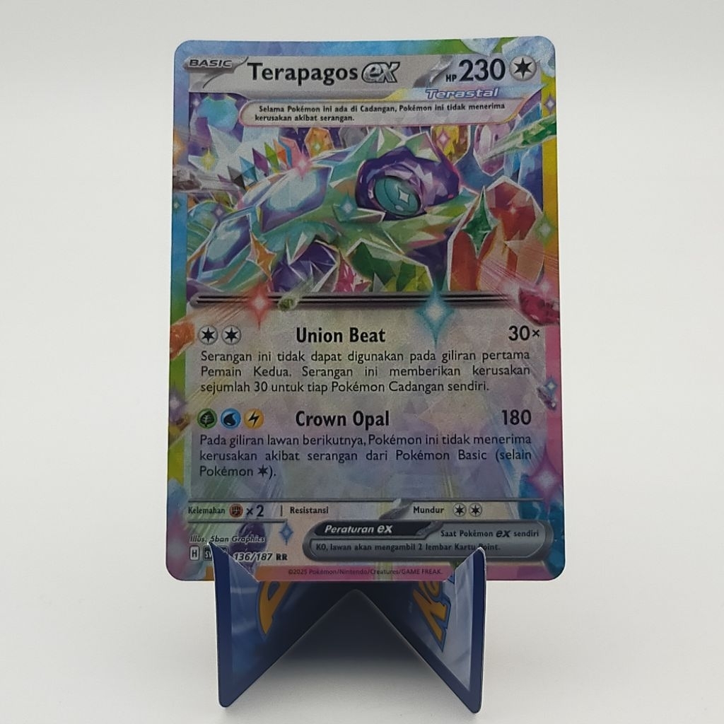 136 187 pokemon card Toedscruel ex (022/197) [Scarlet & Violet: Obsidian Flames] main image 0