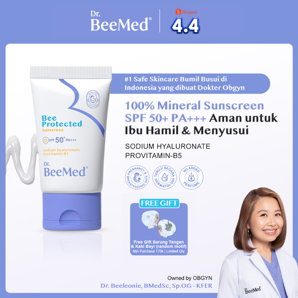 Jual [Special Affiliate] Dr. BeeMed Bee Protected Sunscreen SPF 45 PA ...