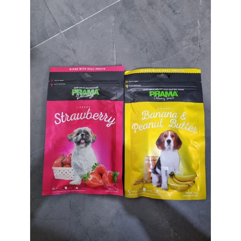 Jual Prama Dog Treats 70gr - Snack Anjing dengan Rasa Alami, Aman untuk ...