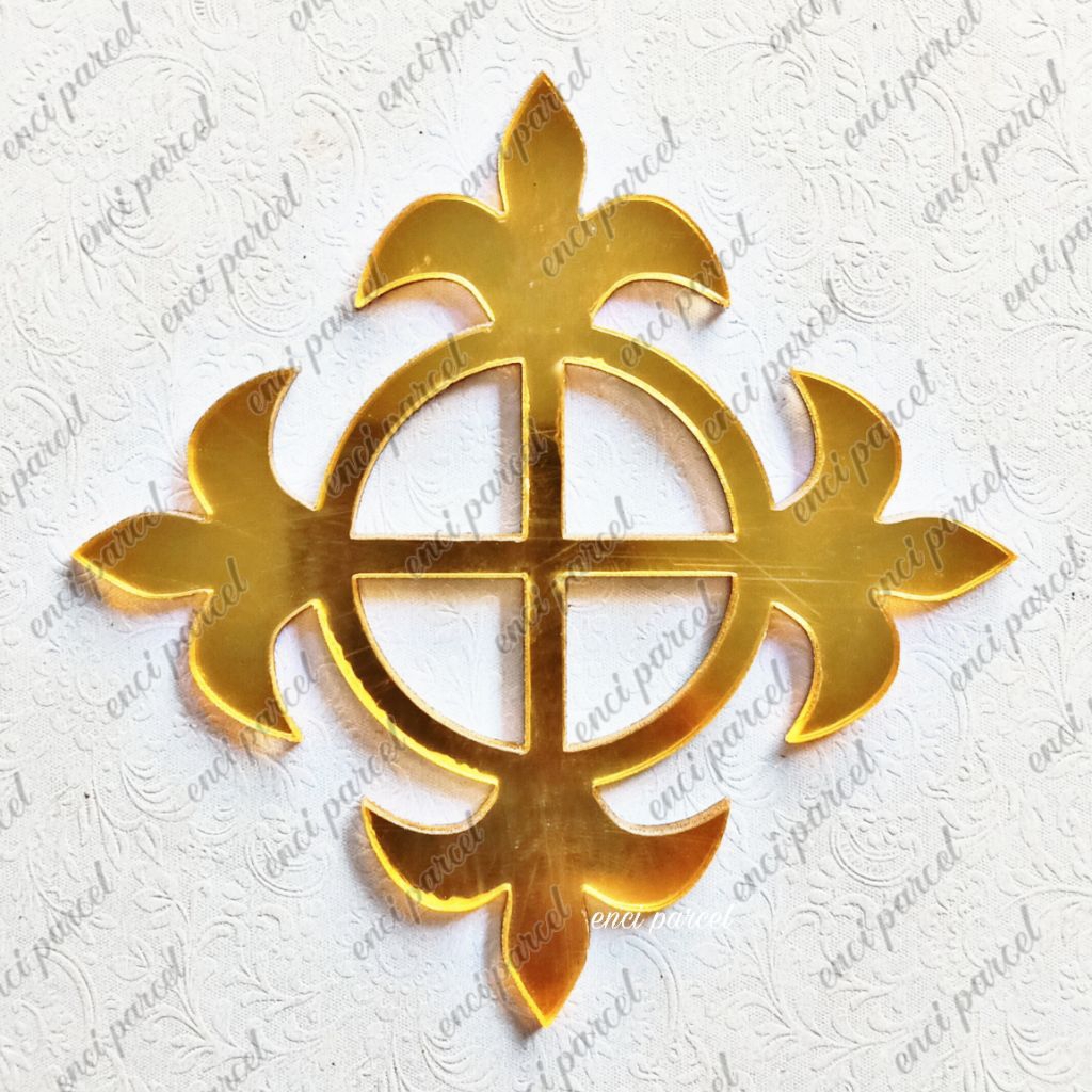 Jual logo cakra rahayu kencana galung kingdom kembang lambang khas kab ...