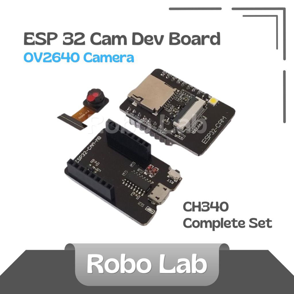 Jual ESP32 CAM OV2640 Development Board CH340 Complete Set WiFi ...